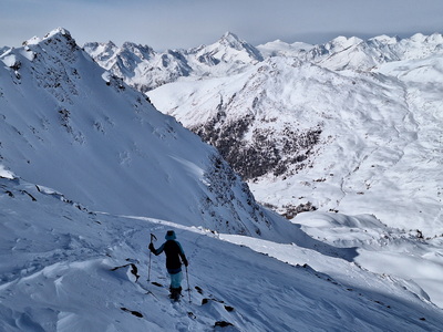 Skitour Sadnig 2745m über Sadnigscharte