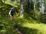 Auf der Suche nach den schönsten Singletrails