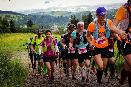 Barbara beim B'jaks Marathon Trail