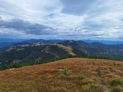 Blick zur&uuml;ck Richtung Fensteralm
