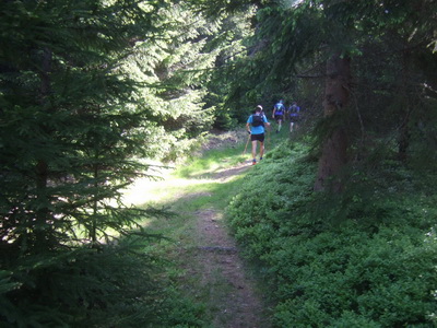 Stanzer Trailrun - Impressionen von der Strecke