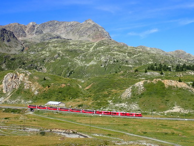 Skyrunning Munt Pers 3206m Teufelsweg - Bernina Gruppe