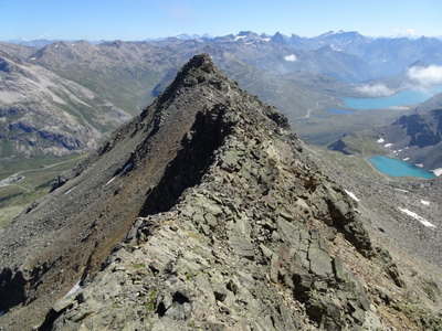 Skyrunning Munt Pers 3206m Teufelsweg - Bernina Gruppe